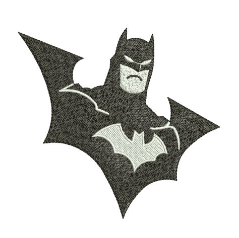 Batman Design. Download Free Embroidery Design, Includes Following Formats: DST, EXP, HUS, PES, VIP, JEF, SEW. PLEASE NOTE: the digital embroidery file requires a computerized embroidery machine and transfer method to stitch it out. If you need another size, please contact us to see if it’s workable for this particular design Batman Embroidery, Batman Design, Free Embroidery Patterns Machine, Embroidery Artwork, Dog Embroidery Designs, Bernina Embroidery, Embroidery Download, Embroidery Design Download, Computerized Embroidery Machine