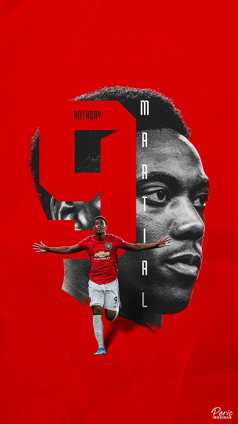 Football Designs vol.2 on Behance Martial Manchester United, Soccer Poster Design, Soccer Graphics, Bd Design, Sports Design Ideas, Anthony Martial, Manchester United Wallpaper, Football Wallpapers, Soccer Art