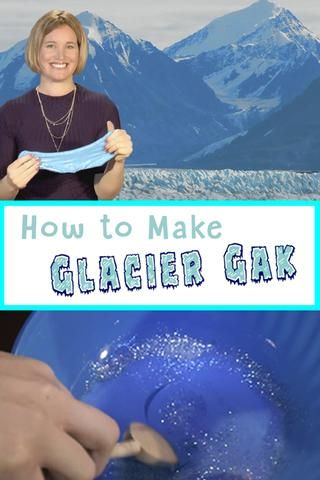 How to Make Glacier Gak | Easy Science for Kids Winter Science Projects, Simple Science Experiments For Kids, Kids Experiments, Simple Science Experiments, Easy Science Projects, Experiment Science, Winter Science, Science Experiments For Kids, Slime Recipes