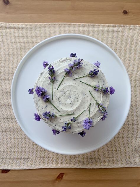 Beltane 2024, Lavender Treats, Lavender Patch, Lavender Frosting, Lavender Food, Cake With Lavender, Earl Grey Lavender, Earl Grey Cake, Grey Cake