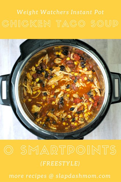 Zero Point Chicken Taco Soup, Zero Point Chicken, Weight Watchers Instant Pot, Lime Steak, Weight Watchers Chili, Instapot Meals, Avocado Bowl, Pizza Dip, Weight Watchers Soup