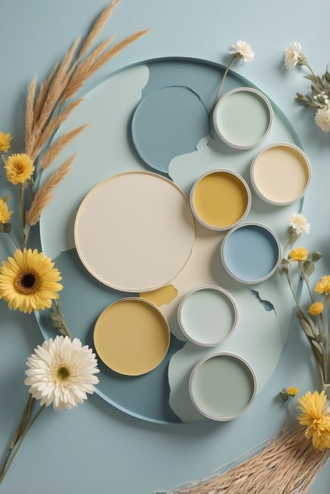 Experience the daily routine of an interior designer with the best 5 palettes of Sky and Mustard shades from Sherwin Williams for a stylish kitchen makeover.
#ad  


#kitchen
#wallpaint2024
 #color2024
 #DIYpainting
 ##DIYhomedecor
 #Fixhome Shades Of Yellow Color Palette, Yellow Kitchen Paint, Pale Yellow Kitchens, Mustard Kitchen, Ad Kitchen, Top Paintings, Farmhouse Paint Colors, Farmhouse Paint, Sherwin Williams Colors