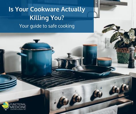 As FMCA #healthcoaches, we are well aware of #toxins - but have you thought about what could be #hiding in your #cookware ?! We created a simple #guide to help you safely #navigate away from the most common toxins so you can enjoy your #cooking. Head to the #blog. Dirty Kitchen Design, Safest Cookware, New Kitchen Gadgets, Dirty Kitchen, Black Metal Wall Art, Neutral Kitchen, Pot Filler Faucet, Pot Filler, Stock Pot