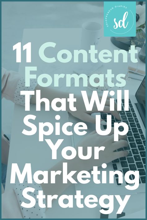 Do you use the same content formats all the time? Spice up your business marketing by adding some new content formats to your marketing mix. Click through for tips on how to expand your reach by attracting a new audience that prefers other types of content. | Content Marketing Formats #contentmarketing #contentplanning #contenttype #contentmarketingstrategy Content Formats, Repurposing Content, Types Of Content, Content Marketing Tools, Content Marketing Plan, Copywriting Tips, Digital Marketing Social Media, Make An Infographic, Persuasive Writing