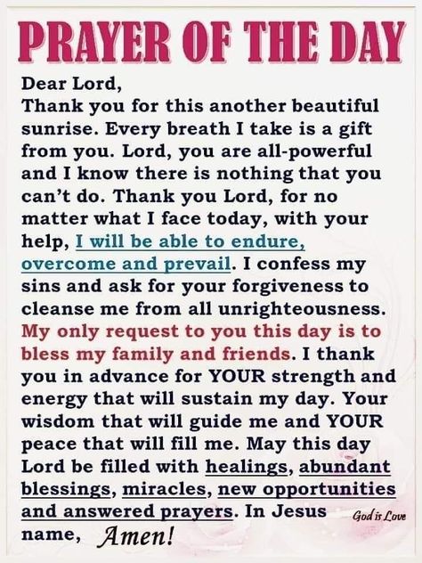 Prayer For A Good Day, Daily Prayer For Women Spiritual Growth, Prays To Say In The Morning, Morning Worship Prayers, Today’s Prayers, Pregnancy Prayers Early, Prayer For Worry, Good Morning Prayer Quotes, Powerful Morning Prayer