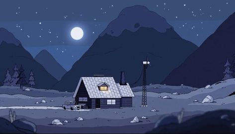 Hilda Background Art, Cosy Wallpaper, Steven Universe All Gems, Mac Backgrounds, Desktop Wallpaper Art, Winter Wallpaper, Wallpaper Space, Macbook Wallpaper, Aesthetic Desktop Wallpaper