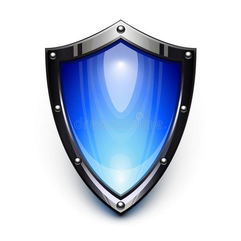 Security Logo Design, Shield Illustration, Shield Vector, Security Logo, Flower Background Images, Blue Shield, Creative Portrait Photography, Graphic Designer Portfolio, Poster Background Design