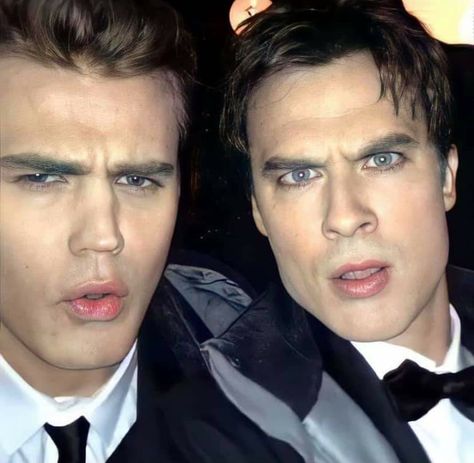 Paul Vampire Diaries, Ian And Paul, The Vampire Diaries Characters, Vampire Diaries Poster, Salvatore Brothers, Tvd Cast, Tvdu Cast, Damon And Stefan, The Vampire Diaries 3