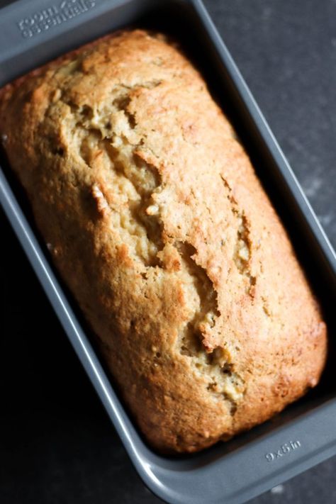 Desserts Banana, Healthy Recipes Desserts, Low Fat Banana Bread, Perfect Health Diet, Low Fat Desserts, Bread Ideas, Cucumber Diet, Best Diet Foods, Baking Powder Uses