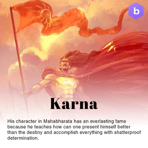 Amazing Facts About MahaBharata Characters | Krishna Facts - Baggout Karn Quotes Mahabharat, Karna Mahabharata Art, Mahabharata Quotes English, Karna Mahabharata Quotes, Karna Mahabharata Wallpaper, Karna Art, Mahabharata Characters, Mahabharat Facts, Karna Mahabharata