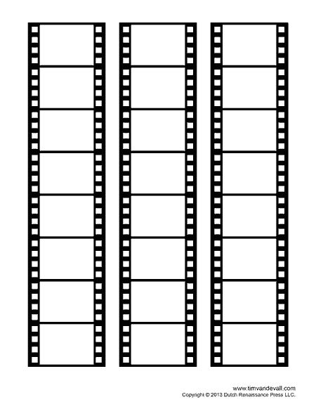 Free film strip templates for your photo collages and movie posters. Print these blank film strip templates. Learn how to add your photos in Photoshop. Film Tape, Sistem Solar, طابع بريدي, Hollywood Theme, Film Roll, Free Films, Photo Collages, Aktivitas Montessori, Movie Themes