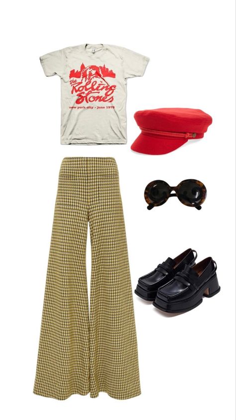 Hslot Outfit, Hslot Outfit Ideas, Harry Styles Concert Outfit, Harry Outfits, Love On Tour Outfits, Harry Styles Outfit, 70s Inspired Fashion, Harry Styles Concert, Neue Outfits