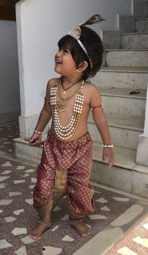 Krishna costumes Krishna Costume, Little Krishna, Krishna, Ruby, Dress Up, Quick Saves