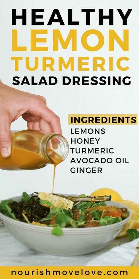 Salads Dressing, Healthy Dressings, Lush Desserts, Delicious Sauces, Dressing Salad, Nourish Move Love, Anti Inflamatory, Gourmet Salad, Turmeric Recipes