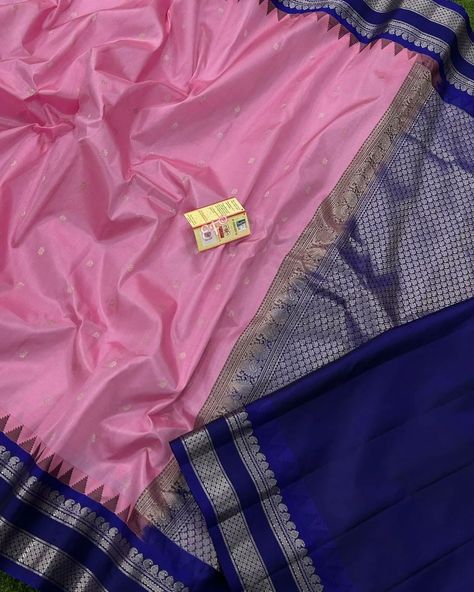 🍁Beautiful Pure gadwal pattu Sarees With Allover zari weaving Motiffs and Gap weaving kuttu Borders With Rich Pallu … Contrast Blouse 🍁 **With Silk Mark* * *Price : 7200+$* Gadwal Pattu Sarees, Mark Price, Contrast Blouse, Pattu Sarees, Silk Sarees, Borders, Gap, Weaving, Saree