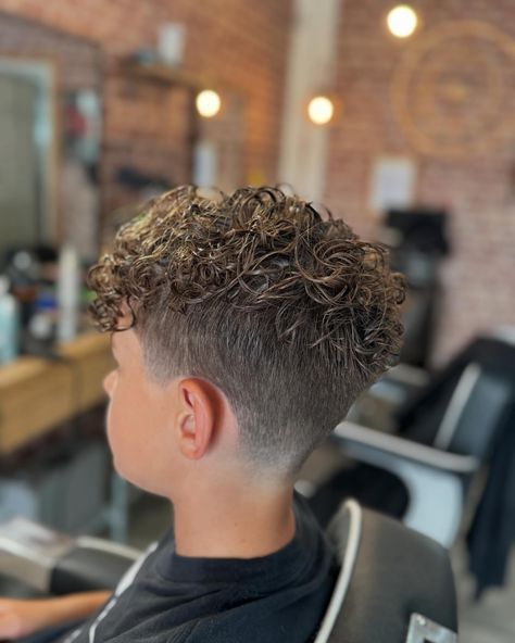 Fresh Taper and a Perm ! Taper perm fade #taper #lowtaperfade #perm Perm Fade, Low Taper Fade, Taper Fade, Permed Hairstyles, Haircut Ideas, Perm, Hair Cuts, Hair, On Instagram