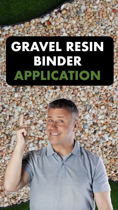 Craig & Laura | How to Apply PourOn Gravel Resin Binder #60seconddiy #resin #path #application #pathway #driveway #home #exteriordesign #modern #trendy… | Instagram Pathway Pavers Walkways, Bag Concrete Walkway, Gravel Glue, Gravel Driveway Edging, Gravel Resin, Pebble Driveway, Patio Redo, How To Make Sand, Permeable Driveway