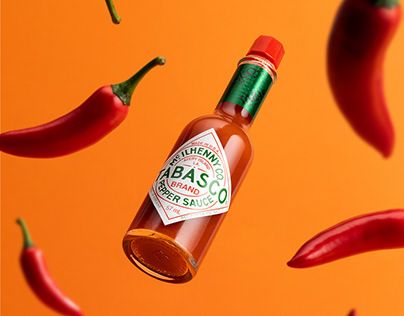 Hot Sauce Product Photography, Sauce Product Photography, Design Produk, Tabasco Hot Sauce, Habanero Hot Sauce, Creative Fashion Photography, Product Shoot, Photography Packaging, Bottle Packaging