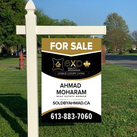 I'll create an amazing yard sign design for your business. Contact Me Now! Real Estate For Sale Signs Design, Real Estate Yard Signs Design, Business Yard Signs, Estate Signage, Yard Sign Design, Signboard Design, Advertisement Ideas, Real Estate Yard Signs, Sale Signage