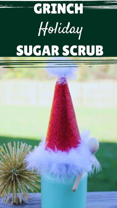 Are you feeling the lightning in the air with the excitement of the season? It's all about making memories for us, which is why this Grinch Sugar Scrub is the perfect fun idea! Full tutorial and tips available on our site! #holidaygiftideas #holidayideas #giftideas The Lightning, Making Memories, Diy Holiday, On The Shelf, Holiday Ideas, Sugar Scrub, Elf On The Shelf, Grinch, Scrubs