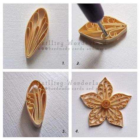 . Origami Butterfly Tutorial, Quilling Flowers Tutorial, Quilling Instructions, Quilling Butterfly, Paper Quilling Tutorial, Butterfly Tutorial, Paper Quilling Flowers, Paper Quilling Cards, Origami And Quilling