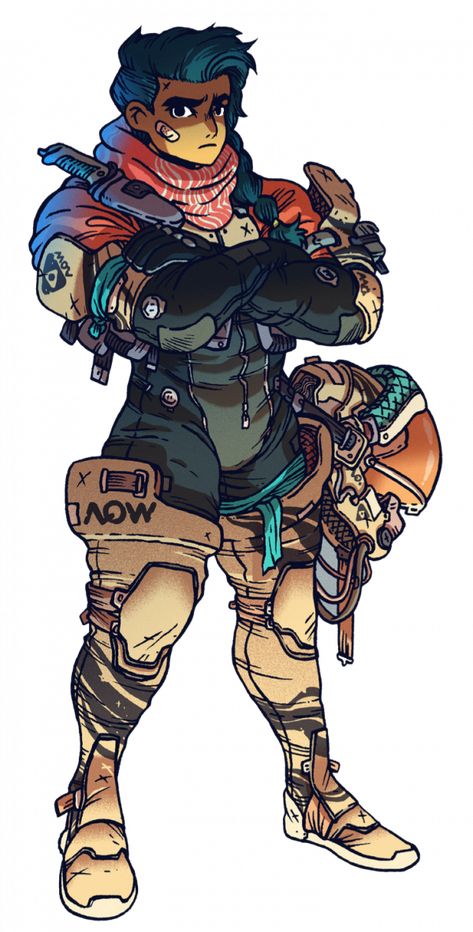 Space Commander Concept Art, Space Mechanic Character, Spaceship Mechanic Character, Sci Fi Fighter Pilot, Citizen Sleeper Art, Lancer Pilot Character Art, Lancer Ttrpg Pilot, Science Fiction Character Art, Lancer Ttrpg Art