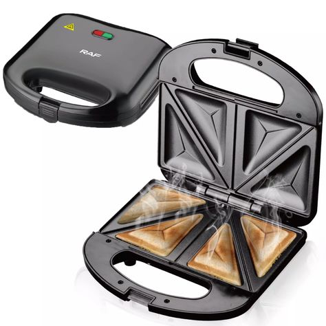 Sandwich Press, Sandwich Makers, Sandwich Maker, Non Stick, Sandwiches, Double Sided, Siding, Heat, Quick Saves