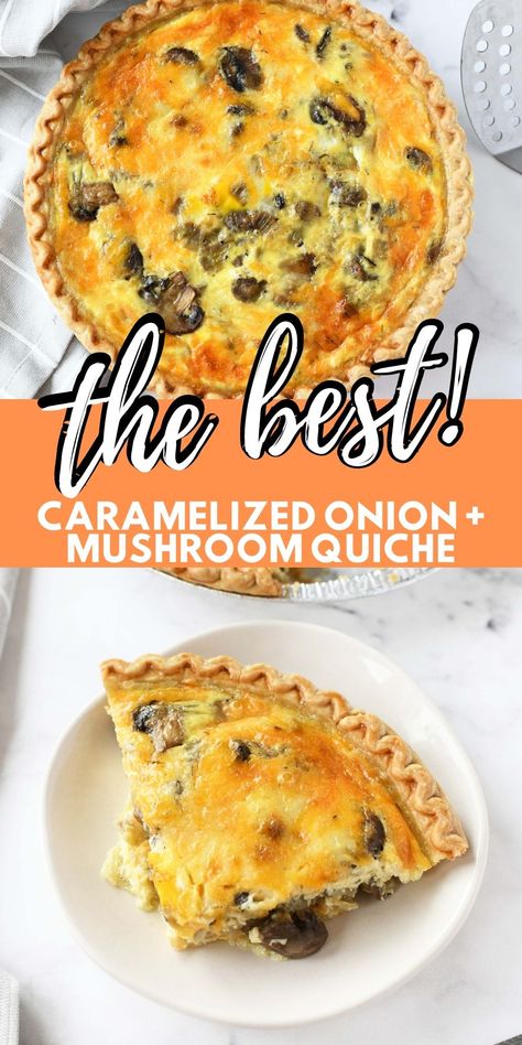 Cheese And Onion Quiche Recipes, Onion Quiche Recipes, Mushroom Quiche Recipes, Casserole Recipes With Hashbrowns, Recipes With Hashbrowns, Egg Casserole Recipes With Hashbrowns, Crockpot Egg Casserole, Quiche Mushroom, Reunion Recipes