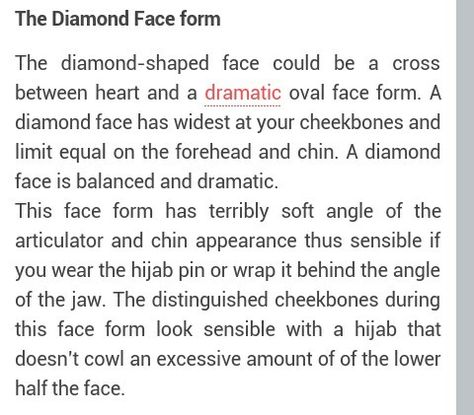 Hijab for diamond shaped face Diamond Shaped Face, Diamond Face Shape, Diamond Face, Oval Faces, Diamond Shaped, Face Shape, Face Shapes, Clothes