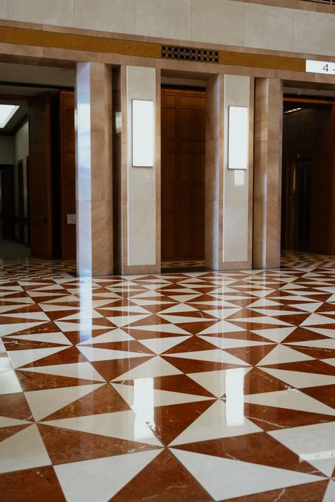 open elevator inside building photo – Free Flooring Image on Unsplash Painted Concrete Floors Pattern, Inside Building, Art Deco Style Interior, Art Deco Floor, Painted Concrete Floors, Victorian Floor, Art Deco Interior Design, Flooring Materials, Painting Concrete