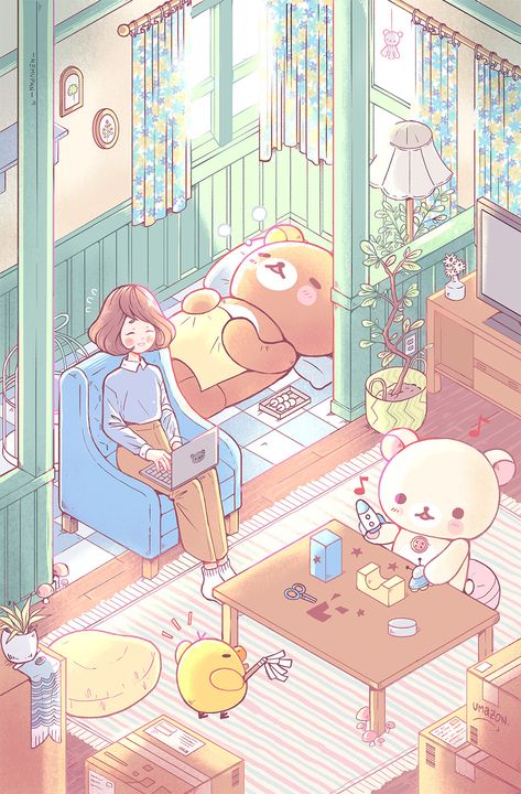 Rilakkuma, Teddy Bear, Twitter