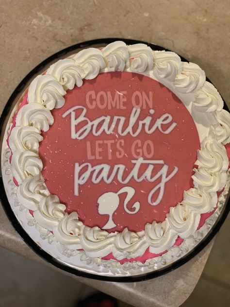 Come on Barbie let’s go party! Come On Barbie Lets Go Party Cake, 33rd Birthday Cake, 33rd Birthday, Cupcake Party, Party Cake, Lets Go, Party Cakes, Cake Designs, Birthday Cake