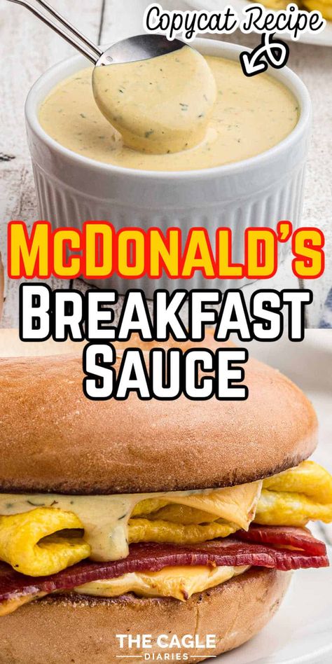 Mcdonalds Bagel Sandwich Sauce Recipe, Mcdonald Bagel Sauce, Bacon Egg Cheese Bagel Mcdonalds Sauce, Mcdonald’s Breakfast Bagel Sauce Recipe, Mcdonald’s Breakfast Sauce Recipe, Copycat Mcdonald’s Breakfast Sauce, Mcdonalds Breakfast Bagel Sauce, Mcdonalds Special Sauce Recipe, Mcdonald's Breakfast Sauce Recipe