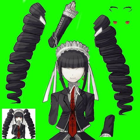 Danganronpa Character Template, Celeste Danganronpa, Body Template, Popee The Performer, Girly Movies, Character Template, Cap Cut, Overlays Picsart, Best Anime Couples