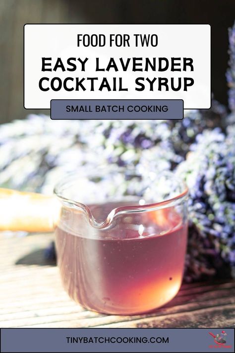 Add a touch of floral flavor to your drinks with homemade lavender cocktail syrup. It’s perfect for crafting unique cocktails, mocktails, or even adding to tea and lemonades. Easy to make and full of character, this syrup will take your drink game to the next level! Lavender Wine Recipe, Lavender Champagne Cocktail, Strawberry Sheet Cakes, Lavender Cocktail, Batch Recipes, Wine Recipe, Spiced Drinks, Culinary Lavender, Cocktail Syrups