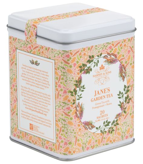 Passion Fruit Tea, Decaffeinated Tea, Rose Flavored, Tea Tins, Flavored Tea, Rose Tea, Tea Art, Loose Tea, Garden Inspired