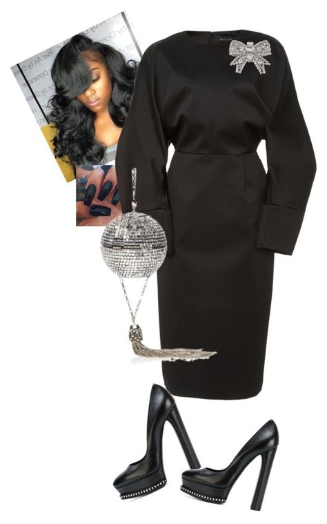 "Sundays Are For Church!!!" by cogic-fashion on Polyvore featuring Judith Leiber, Casadei and Miu Miu Cogic Church Outfits, Cogic Fashion Church Outfit Black, Y24k Outfits, Sunday Church Outfit Black Women, Church Outfit Black Women, Sunday Church Outfits, Cogic Fashion, Fashion Outfits Polyvore, Church Girl