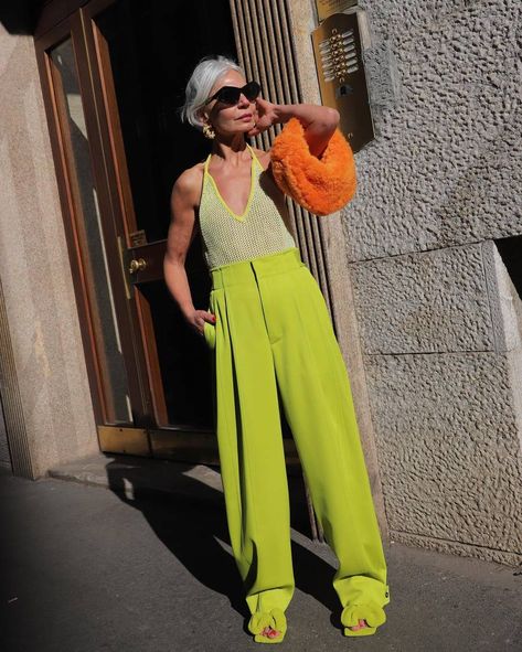 Grece Ghanem, Summer Color Trends, Top Bustier, Orange Outfit, Mini Robes, Cotton Poplin Shirt, Skirts With Pockets, Spring Summer Outfits, Fashion Pictures