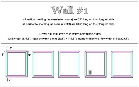 Wall #1 measurements Faux Paneling, Waynes Coating, Wainscoting Wall Paneling, Hallway Panelling, Wainscoting Wall, Beadboard Wainscoting, Dining Room Wainscoting, Narrow Hallway Decorating, Wainscoting Panels