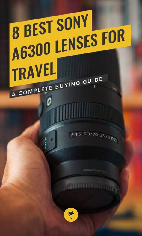 8 Best Sony a6300 Lenses for Travel to Buy in 2022 - A Complete Buying Guide- Own the Sony a6300 camera and are looking for new lenses to buy for your next travel? Look no further. From zooms to primes, here are all the best Sony a6300 lenses you can buy for whatever travel situations you might find yourself in.#travel#resources #photography Sony A6600, Sony A6300, Sony Photography, Find Yourself, Digital Nomad, Buying Guide, Camera Accessories, Travel Itinerary, Travel Guides