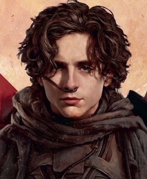 Dune Sketch, Paul Atreides Fanart, Игрушки Funko Pop, Dune Art, Paul Atreides, Curly Hair Drawing, Game Cover, Timmy T, Workshop Design