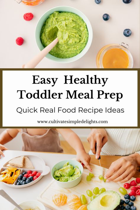 Easy healthy toddler meal prep ideas for creating quick nutritious meals. Check out this ingredient list and cooking tips for making the best toddler meal with simple easy to cook ingredients. Build your toddlers healthy eating habits with easy to cook toddler recipes that focus on real food ingredients. These recipes ideas are easy to make and budget friendly making them perfect for creating an easy meal plan for your toddler. Toddler Meal Prep, Quick Nutritious Meals, Quick Protein, Easy Toddler Meals, Toddler Recipes, Meal Prep Plans, Recipes With Few Ingredients, Dinner Meal Prep, Healthy Toddler Meals