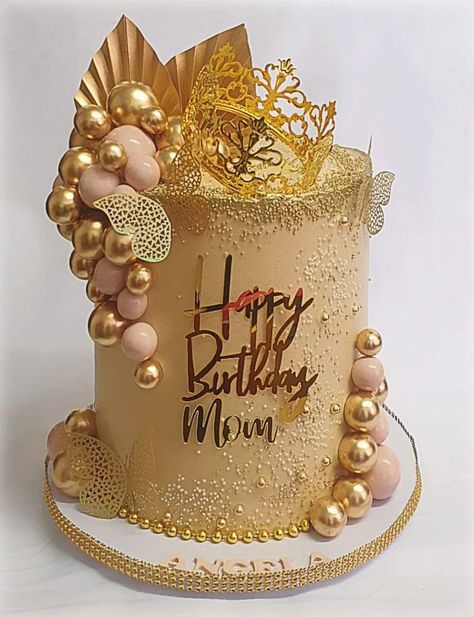 61 Birthday Cake For Mom, 65th Birthday Cake Ideas For Mom, 52nd Birthday Cake For Women, 60th Birthday Cake Mom, 60th Birthday Dress For Mom, Cakes For Mums Birthday, Happy Birthday Mom Cake Ideas, 60th Bday Cake For Mom, Cake Designs For Mom Birthday