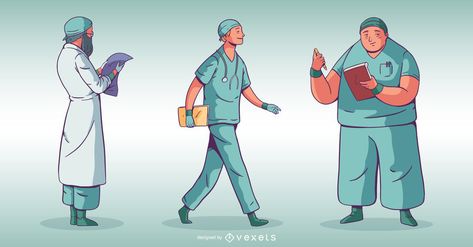 Hospital People Doctor Set #AD , #Aff, #spon, #People, #Doctor, #Set, #Hospital Hospital Drawing Reference, Hospital Drawing, Motion Graphic Design, Agriculture Logo, Male Doctor, Different Poses, Reference Drawing, Motion Graphic, Shirt Maker