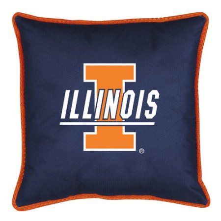 Ncaa University of Illinois Sidelines Toss Pillow, Blue Illinois Football, Illini Basketball, Furniture Categories, University Of Illinois, Furniture Gallery, Dog Pet Beds, Pillow Room, Arizona Logo, Toss Pillows