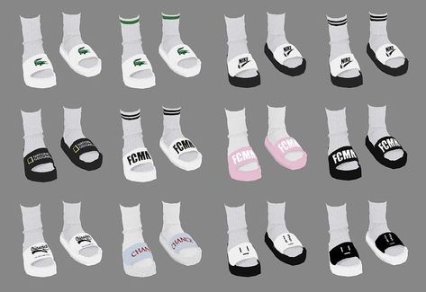 Sims 4 cc🥀 on Instagram: “Socks & slippers by iridescent link: https://bedisfull.tumblr.com/post/172445834690/bedm-ts4-socks-slippers-meshtexture-by/amp ✨follow for…” Toddler Cc Sims 4, Sims 4 Toddler Clothes, Sims 4 Men Clothing, Sims 4 Piercings, Mesh Texture, Sims Baby, Sims 4 Cc Kids Clothing, The Sims 4 Pc, Sims 4 Cc Shoes