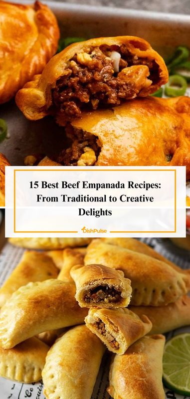 From traditional to creative delights, explore the 15 Best Beef Empanada Recipes! 🥩🥟 



#BeefEmpanadas #LatinCuisine #ComfortFood #SnackTime #DishPulse Ground Beef Empanadas Recipe Mexican, Puff Pastry Empanadas Recipe, Empanada Filipino Style, Authentic Empanadas Recipe Ground Beef, Empenada Recipe Filling, Sourdough Empanada Dough, Beef Empanadas Recipe Mexican, Empanada Filling Recipes Ground Beef, Beef Empanada Filling Recipe