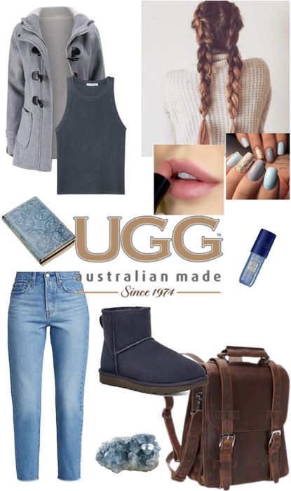 Blue Ugg Outfit | ShopLook Ugg Boot Outfits, Blue Uggs, Boot Outfits, Ugg Boot, Minimalist Winter, Ugg Style, Uggs Outfit, Outfit Shoplook, Boots Outfit