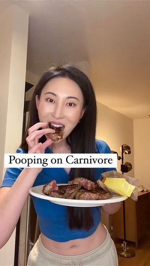 476K views · 1.4K reactions | Pooping on a carnivore diet! Let’s talk about it 😉 share your thoughts below!

#carnivore #carnivorediet #fiberfree | Steak and Butter Gal Steak And Butter Gal, Carnivore Before And After, Steak And Butter, Carnivore Diet, Talk About, Steak, Low Carb, Butter, Diet