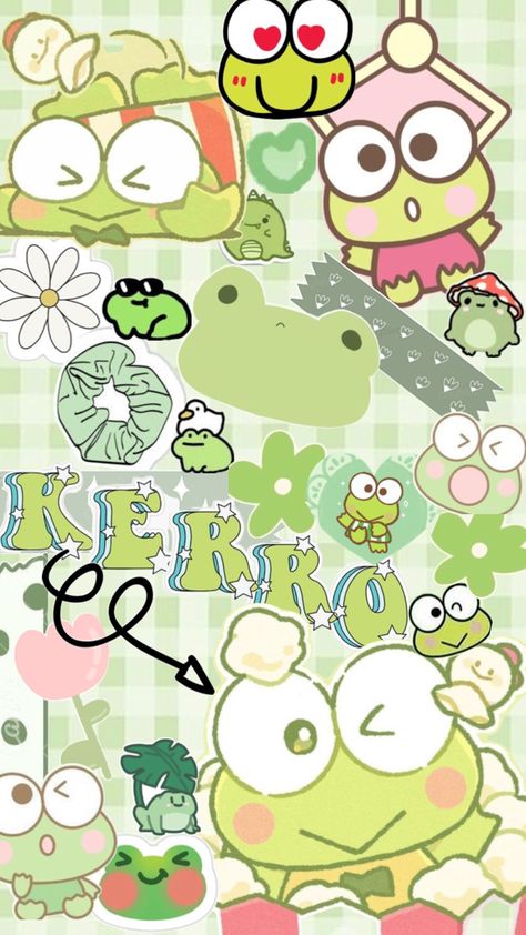 Sanrio Aesthetic Keroppi, Kerropi Wallpapers Aesthetic, Keroppi As A Human, Keroppi Wallpapers Ipad, Vintage Sanrio Wallpaper, Kerropi Wallpaper Iphone, Sanrio Keroppi Aesthetic, Keroppi Wallpapers Cute, Sanrio Wallpaper Keroppi